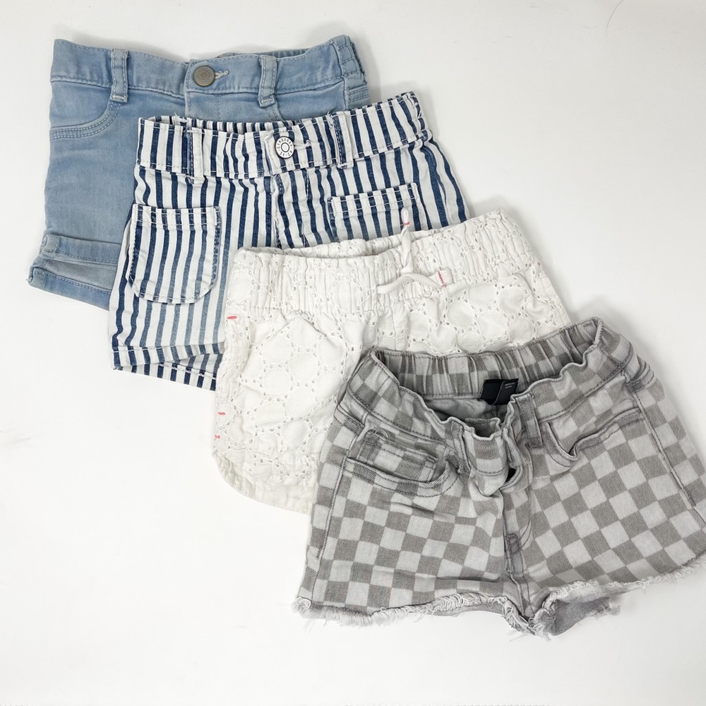 BUNDLE! | Toddler Girl Short Bundle Sizes 18-24 M and 2T